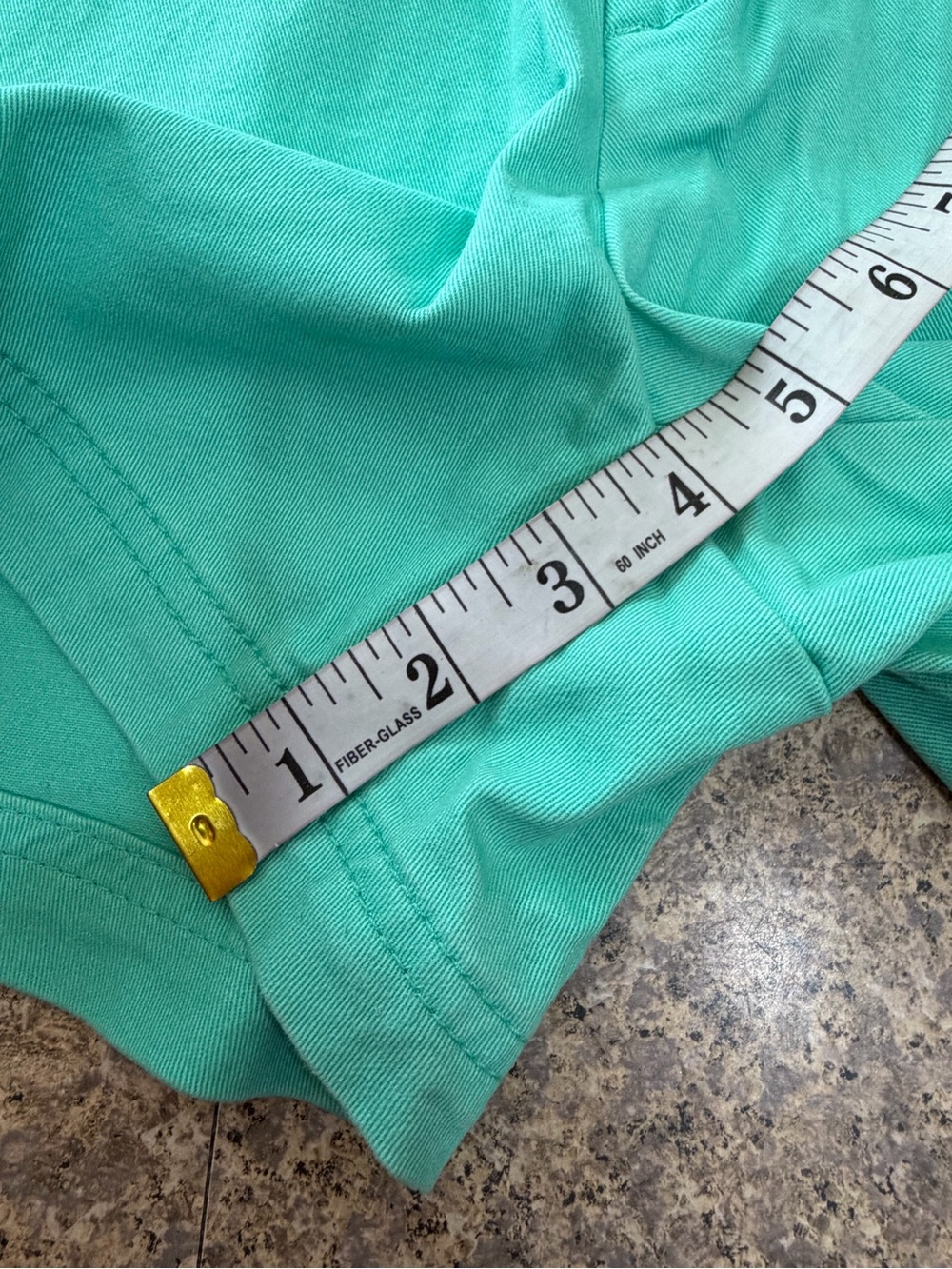 BCG Academy Women’s Size 6 Mint Green Chino Shorts Cotton Stretch Casual - Picture 8 of 8